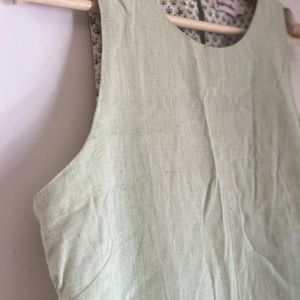 Cotton sleeveless dress